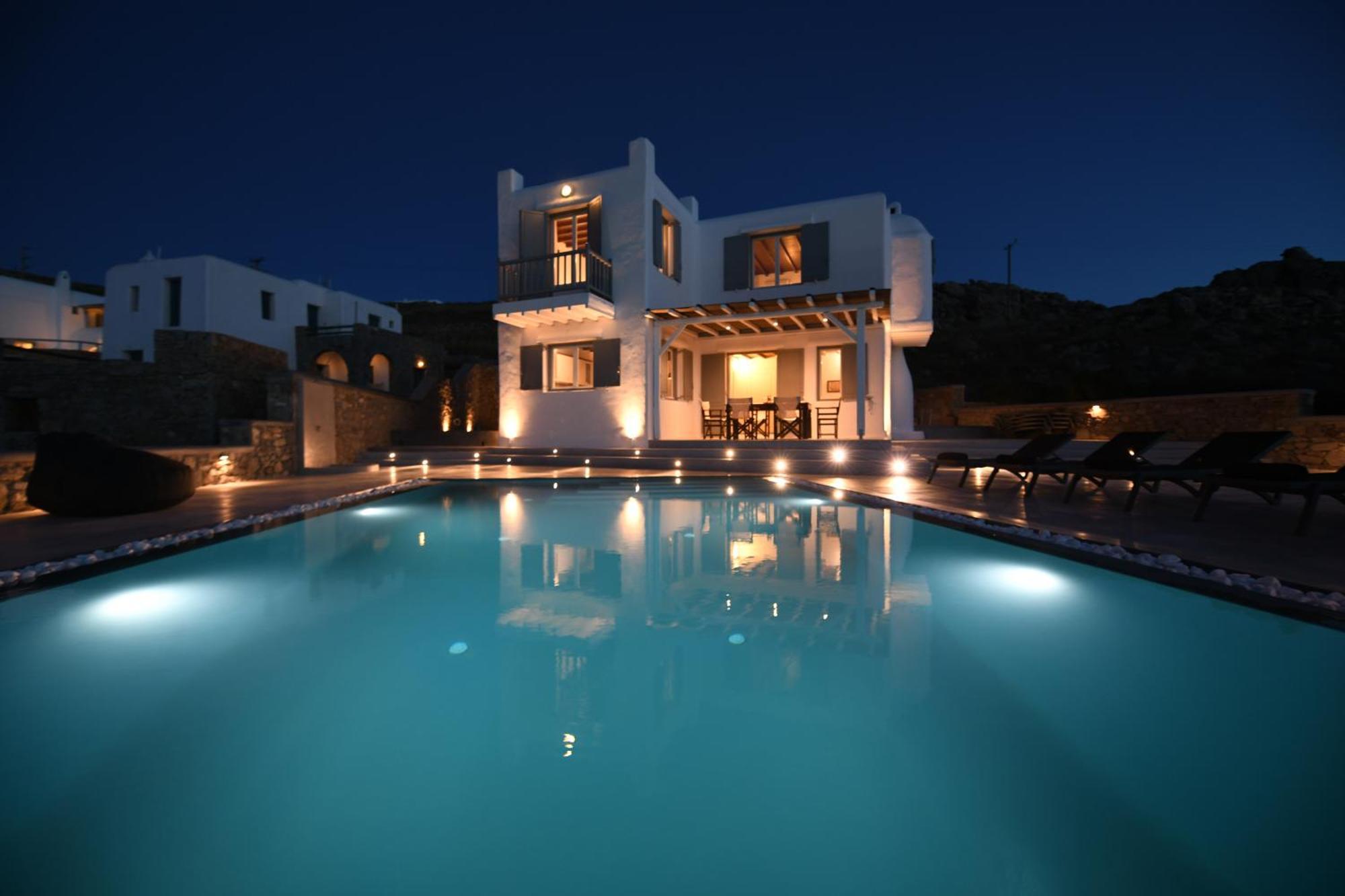 Villa Anema Mykonos - Blue Views Mykonos Villas Mykonos Town Εξωτερικό φωτογραφία